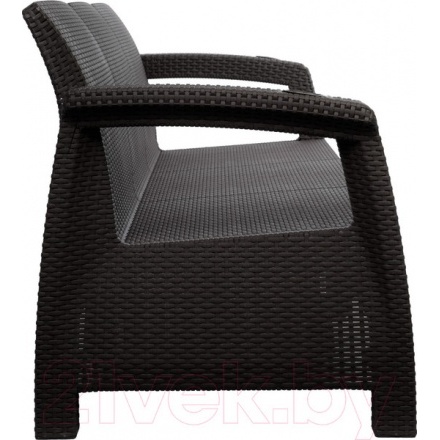 Диван садовый Альтернатива Ротанг-плюс / М8836 (мокко) Диван садовый Альтернатива Ротанг-плюс / М8836 (мокко)