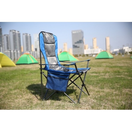 Комплект складной мебели Sundays ZC-CT004/ZC-CC008 (синий/серый) Комплект складной мебели Sundays ZC-CT004/ZC-CC008 (синий/серый)