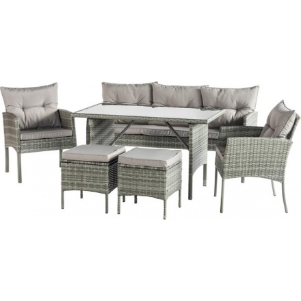 Комплект садовой мебели Sundays Taormina SFS 078 (серый) Комплект садовой мебели Sundays Taormina SFS 078 (серый)