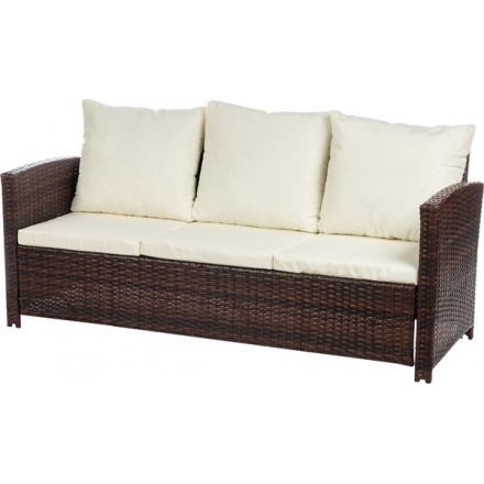 Комплект садовой мебели Sundays Madeira SFS 020 (темно-коричневый/бежевые подушки) Комплект садовой мебели Sundays Madeira SFS 020 (темно-коричневый/бежевые подушки)