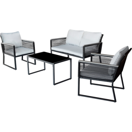 Комплект садовой мебели Sundays LUC-X-A4-W0357 (серый) Комплект садовой мебели Sundays LUC-X-A4-W0357 (серый)
