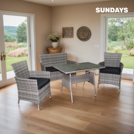 Комплект садовой мебели Sundays LUC-NA04 Комплект садовой мебели Sundays LUC-NA04