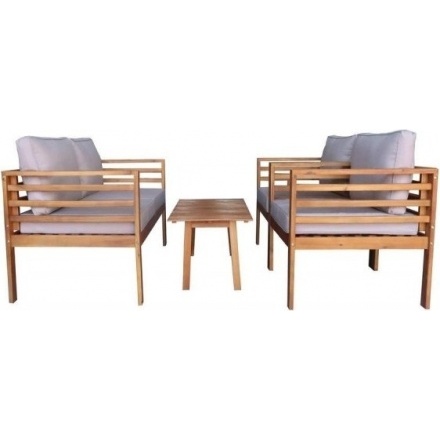 Комплект садовой мебели National Tree Company Из акации / TP6072.3 (4 предмета) Комплект садовой мебели National Tree Company Из акации / TP6072.3 (4 предмета)