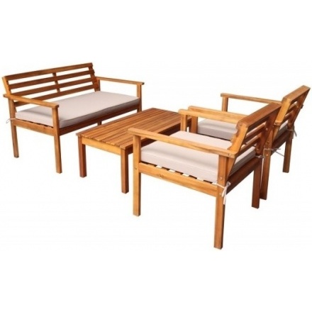 Комплект садовой мебели National Tree Company Из акации / TP6015.0.2 (4 предмета) Комплект садовой мебели National Tree Company Из акации / TP6015.0.2 (4 предмета)