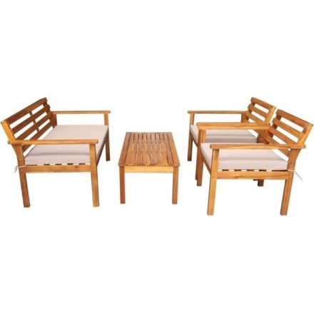 Комплект садовой мебели National Tree Company Из акации / TP6015.0.2 (4 предмета) Комплект садовой мебели National Tree Company Из акации / TP6015.0.2 (4 предмета)