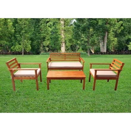 Комплект садовой мебели National Tree Company Из акации / TP6015.0.2 (4 предмета) Комплект садовой мебели National Tree Company Из акации / TP6015.0.2 (4 предмета)