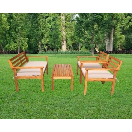Комплект садовой мебели National Tree Company Из акации / TP6015.0.2 (4 предмета) Комплект садовой мебели National Tree Company Из акации / TP6015.0.2 (4 предмета)
