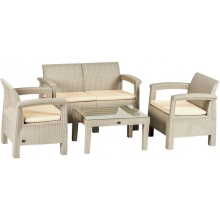 Комплект садовой мебели Holiday Toscana / HK-955-GR (серый)