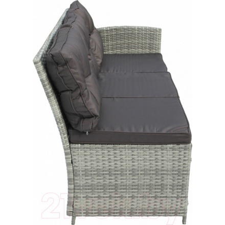 Комплект садовой мебели Garden Story Версаль / SFS019-A (серый/белый/коричневый) Комплект садовой мебели Garden Story Версаль / SFS019-A (серый/белый/коричневый)