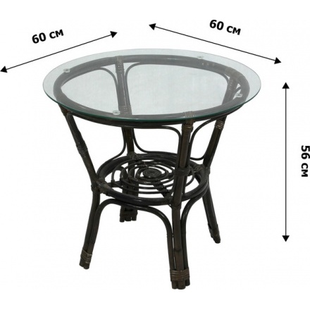 Комплект садовой мебели Garden Story Багамы Мини / CV-14C (бежевый/коньячный) Комплект садовой мебели Garden Story Багамы Мини / CV-14C (бежевый/коньячный)