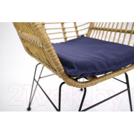 Комплект садовой мебели Garden Story Адриан Мини / GS008 (бежевый/синий) Комплект садовой мебели Garden Story Адриан Мини / GS008 (бежевый/синий)