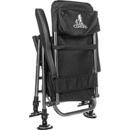 Комплект кресел складных Coyote HYK001 (2шт, черный/красный) Комплект кресел складных Coyote HYK001 (2шт, черный/красный)