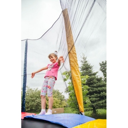 Батут Sundays Acrobat-D490 (с сеткой, разноцветный) Батут Sundays Acrobat-D490 (с сеткой, разноцветный)