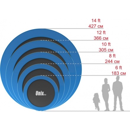 Батут UNIX Line Classic 14ft Батут UNIX Line Classic 14ft