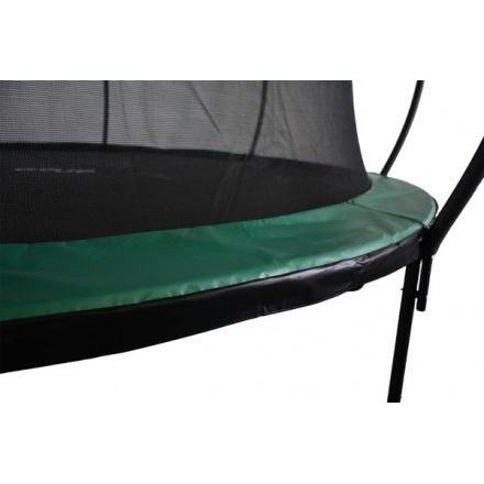 Батут GoUP Luxury 12FT (с сеткой и лестницей, темно-зеленый) Батут GoUP Luxury 12FT (с сеткой и лестницей, темно-зеленый)