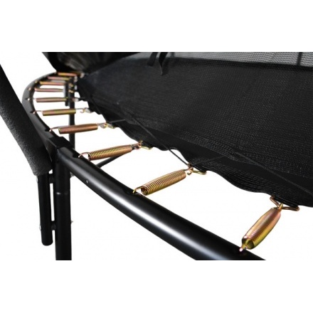 Батут GoUP Luxury 12FT (с сеткой и лестницей, темно-зеленый) Батут GoUP Luxury 12FT (с сеткой и лестницей, темно-зеленый)