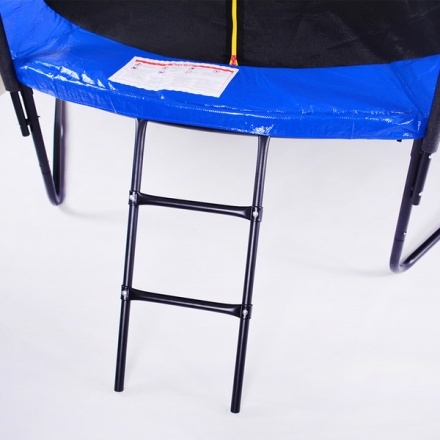 Батут Sundays JumpX 12FT (синий, с сеткой, с лестницей) Батут Sundays JumpX 12FT (синий, с сеткой, с лестницей)