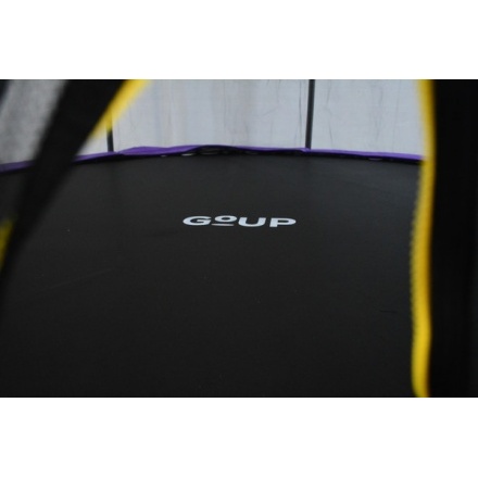 Батут GoUP Elite 12FT (с сеткой и лестницей, фиолетовый) Батут GoUP Elite 12FT (с сеткой и лестницей, фиолетовый)
