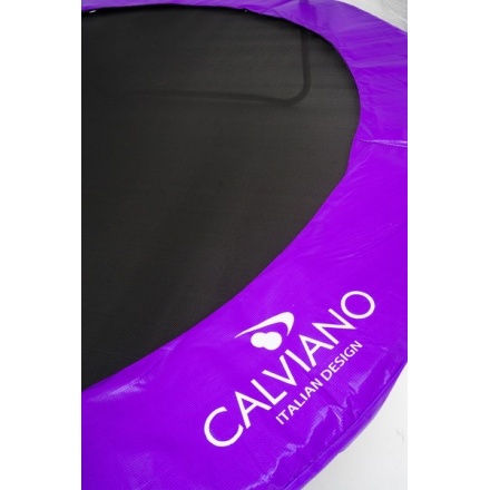 Батут Calviano 374см 12ft Inside master purple (с защитной сеткой) Батут Calviano 374см 12ft Inside master purple (с защитной сеткой)