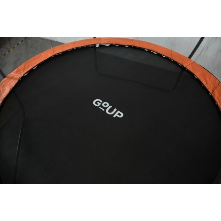 Батут GoUP Luxury 10FT (с сеткой и лестницей, оранжевый) Батут GoUP Luxury 10FT (с сеткой и лестницей, оранжевый)
