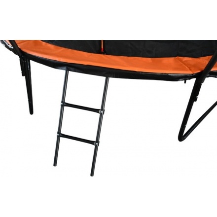Батут GoUP Luxury 10FT (с сеткой и лестницей, оранжевый) Батут GoUP Luxury 10FT (с сеткой и лестницей, оранжевый)