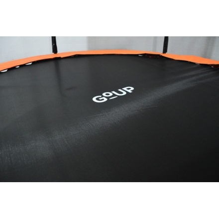 Батут GoUP Prestige 10FT (с сеткой и лестницей, оранжевый) Батут GoUP Prestige 10FT (с сеткой и лестницей, оранжевый)