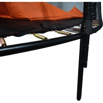 Батут GoUP Prestige 10FT (с сеткой и лестницей, оранжевый) Батут GoUP Prestige 10FT (с сеткой и лестницей, оранжевый)