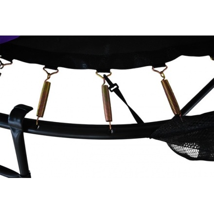 Батут GoUP Prestige 8FT (с сеткой и лестницей, фиолетовый) Батут GoUP Prestige 8FT (с сеткой и лестницей, фиолетовый)