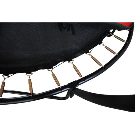 Батут GoUP Luxury 8FT (с сеткой и лестницей, красный) Батут GoUP Luxury 8FT (с сеткой и лестницей, красный)