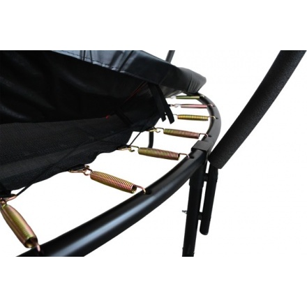 Батут GoUP Luxury 8FT (с сеткой и лестницей, красный) Батут GoUP Luxury 8FT (с сеткой и лестницей, красный)