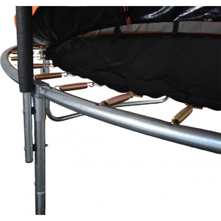 Батут GoUP Elite 8FT (с сеткой и лестницей, оранжевый) Батут GoUP Elite 8FT (с сеткой и лестницей, оранжевый)