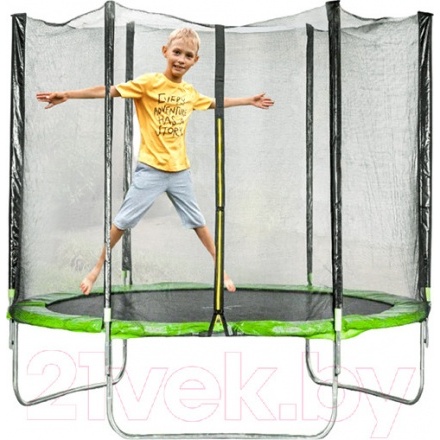 Батут Sundays Acrobat-D183 (зеленый с сеткой) Батут Sundays Acrobat-D183 (зеленый с сеткой)