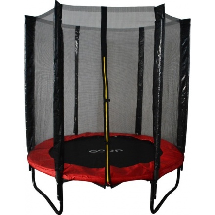 Батут GoUP Prestige 6FT (с сеткой, красный)