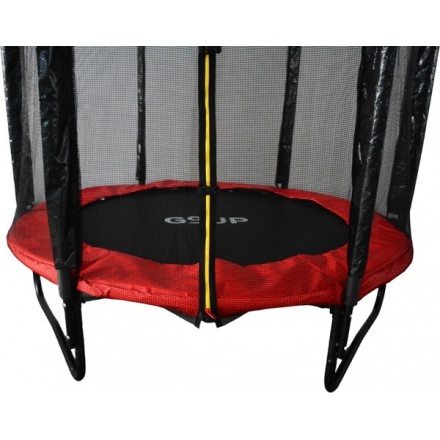 Батут GoUP Prestige 6FT (с сеткой, красный) Батут GoUP Prestige 6FT (с сеткой, красный)