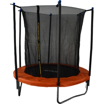 Батут GoUP Elite 6FT (с сеткой, оранжевый) Батут GoUP Elite 6FT (с сеткой, оранжевый)