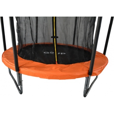 Батут GoUP Elite 6FT (с сеткой, оранжевый) Батут GoUP Elite 6FT (с сеткой, оранжевый)