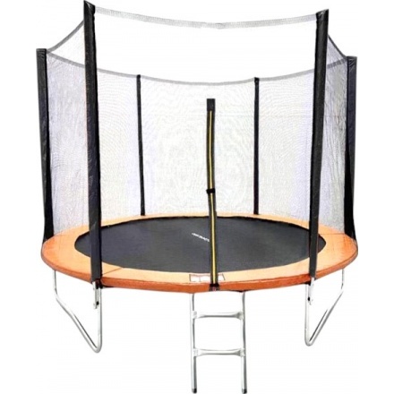 Батут GetActive J8L-O (с внешней сеткой, оранжевый)