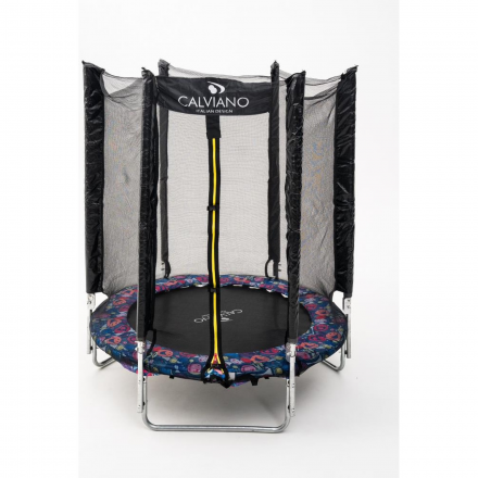 Батут Calviano D-140 4,5ft Smile складной Батут Calviano D-140 4,5ft Smile складной