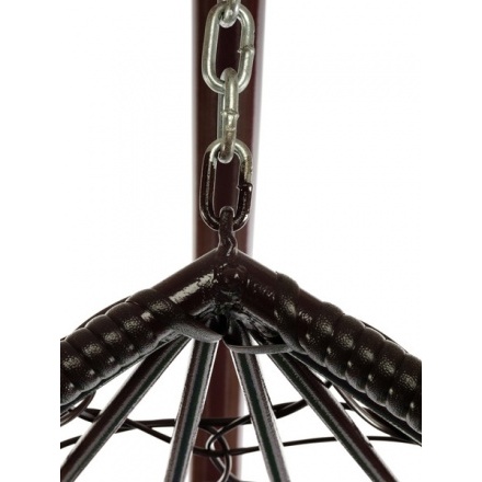 Кресло подвесное M-Group Капля / 11020206 (коричневый ротанг/красная подушка) Кресло подвесное M-Group Капля / 11020206 (коричневый ротанг/красная подушка)