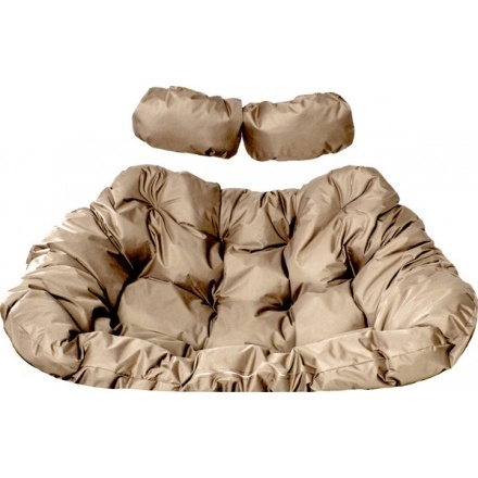 Кресло подвесное M-Group Добрыня / 11460401 (черный ротанг/бежевая подушка) Кресло подвесное M-Group Добрыня / 11460401 (черный ротанг/бежевая подушка)