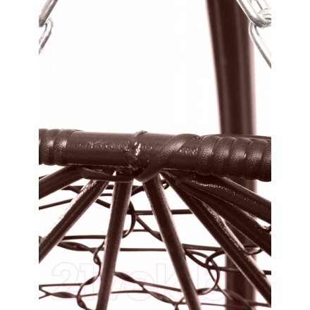 Кресло подвесное M-Group Для двоих / 11450209 (коричневый ротанг/серая подушка) Кресло подвесное M-Group Для двоих / 11450209 (коричневый ротанг/серая подушка)