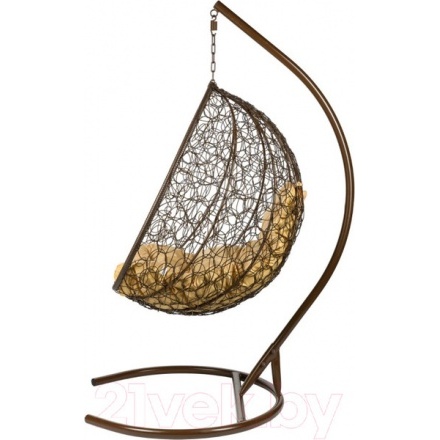 Кресло подвесное BiGarden Kokos Brown (бежевая подушка) Кресло подвесное BiGarden Kokos Brown (бежевая подушка)