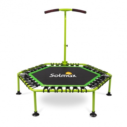 Батут для джампинга Solmax&Fitness С ручками / FG97207 Батут для джампинга Solmax&Fitness С ручками / FG97207
