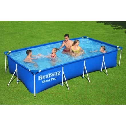 Каркасный бассейн Bestway 56424 (400x211x81, с фильтр-насосом) Каркасный бассейн Bestway 56424 (400x211x81, с фильтр-насосом)