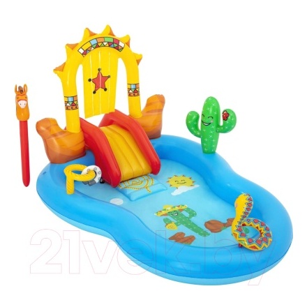 Водный игровой центр Bestway Wild West 53118 (264x188x140)