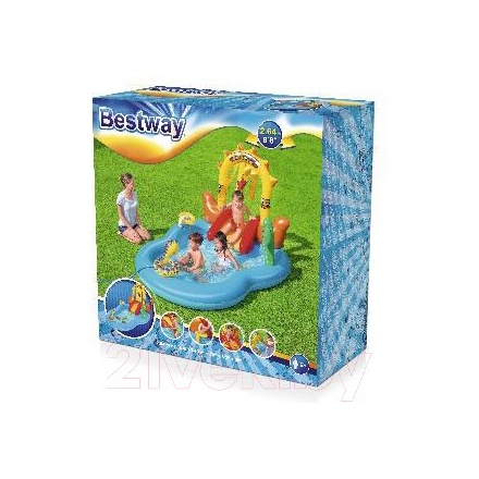 Водный игровой центр Bestway Wild West 53118 (264x188x140) Водный игровой центр Bestway Wild West 53118 (264x188x140)