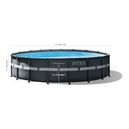 Каркасный бассейн Intex Ultra Frame / 26330ND (549x132) Каркасный бассейн Intex Ultra Frame / 26330ND (549x132)