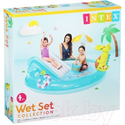 Водный игровой центр Intex Крокодильчик / 57165NP Водный игровой центр Intex Крокодильчик / 57165NP