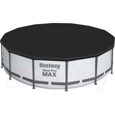 Каркасный бассейн Bestway Steel Pro Max 5612X (427x122, с фильтр-насосом и лестницей) Каркасный бассейн Bestway Steel Pro Max 5612X (427x122, с фильтр-насосом и лестницей)