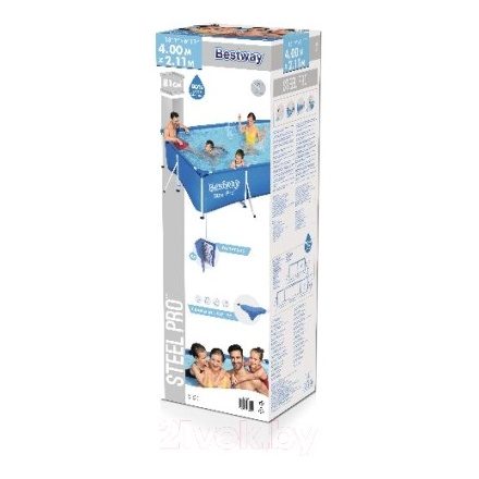 Каркасный бассейн Bestway 56405 (400х211х81) Каркасный бассейн Bestway 56405 (400х211х81)